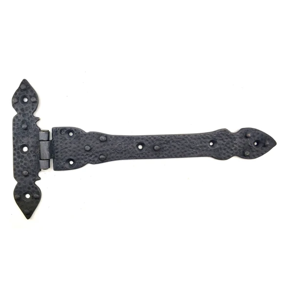 Antika Tarz Dekoratif Pirinç Kuyruklu Lale Menteşe - 147x193 Mm, Oksit ürün görseli 1
