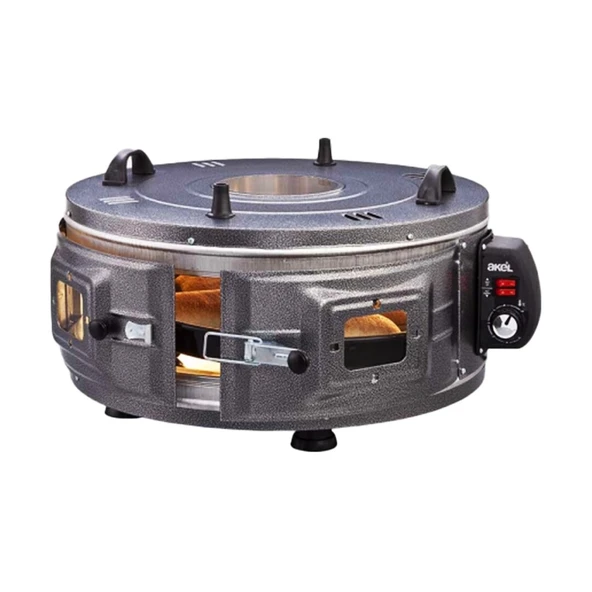 Davul Fırın Af-220 Standart Ayarlanabilir Termostat 50°c-320°c 1300w 53cm ürün görseli 1