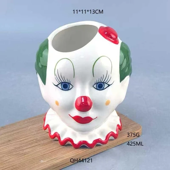 Palyaço Seramik Kupa Bardak ürün görseli 1