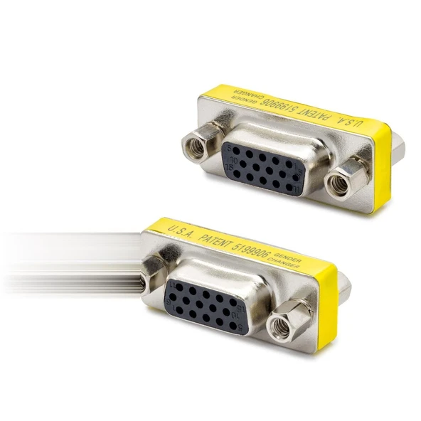 Vga F To Vga F Çevirici Mını Gender Sılver HDX1259 ürün görseli 1