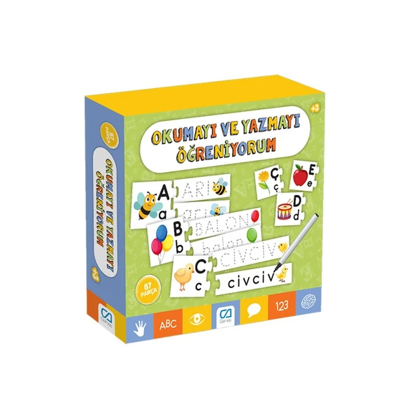 Games Okumayı ve Yazmayı Öğreniyorum 87 Parça 5127 ürün görseli 1