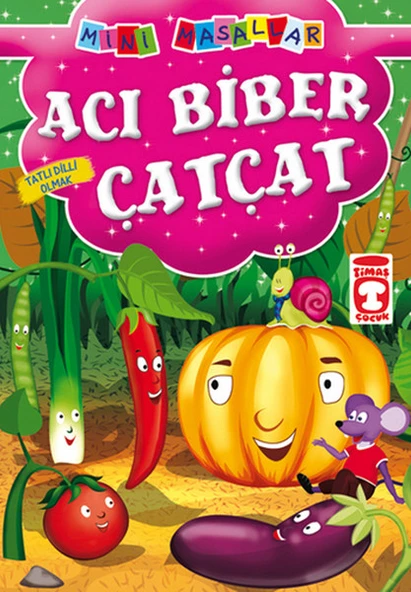 Acı Biber Çatçat - Tatlı Dilli Olmak / Mini Masallar ürün görseli 1