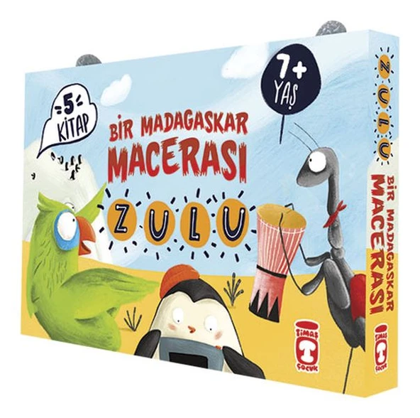 Zulu ile Bir Madagaskar Macerası - Set (5 Kitap Takım) ürün görseli 1