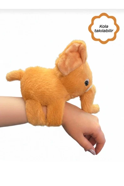 Sevimli Peluş Hayvanlar Kola Bileğe Eşyaya Takılabilen 16cm Hediyelik Sincap,Tavşan,Koala,Maymun,Fil ürün görseli 1
