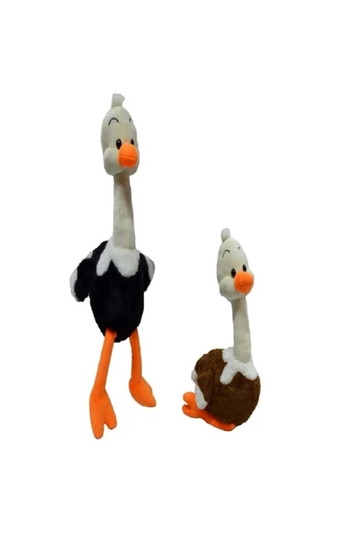 Sevimli Peluş Deve Kuşu 60 cm Oyuncak Uyku Arkadaşım ürün görseli 1