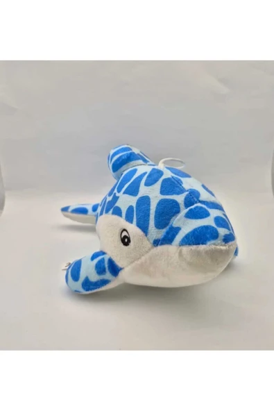 Sevimli Peluş Yunus Balığı 25 cm Oyuncak Uyku Arkadaşı Hediyelik Dekorasyon ürün görseli 1