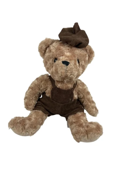 Sevimli Kıyafetli Ayi Peluş Oyuncak 40 Cm Hediyelik Uyku Arkadaşı ürün görseli 1