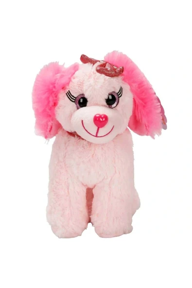 Sevimli Peluş Oturan Köpek 25 cm Uyku Arkadaşı ürün görseli 1