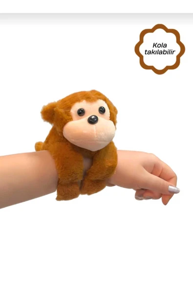 Sevimli Peluş Hayvanlar Kola Bileğe Eşyaya Takılabilen 16cm Hediyelik Sincap,Tavşan,Koala,Maymun,Fil ürün görseli 1