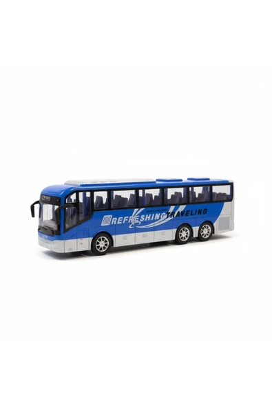 828-A2 SÜRTMELİ OYUNCAK OTOBÜS -PSF - Resim 2