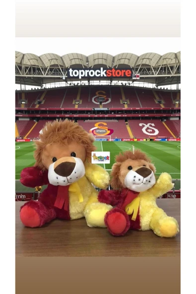 Aslan Taraftar Peluş Oyuncak Aslan Kardeşler 30 Cm 20 Cm En Güzel Hediyelik Uyku Arkadaşı ürün görseli 1