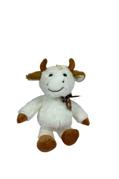 Sevimli Peluş İnek Hediyelik Uyku Arkadaşı 40 cm ürün görseli 1