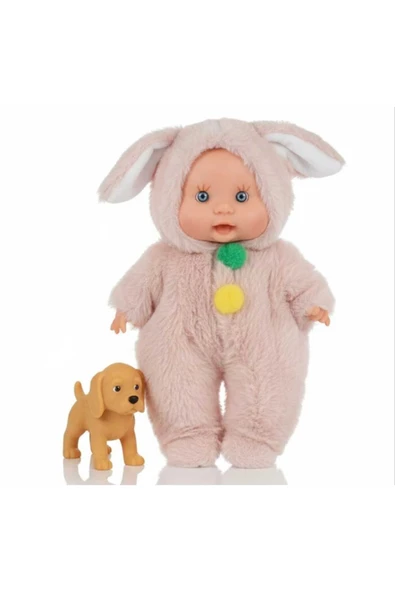 Sevimli Kostümlü Masal Anlatan Bebek 30 cm Oyun ve Uyku Arkadaşı ürün görseli 1