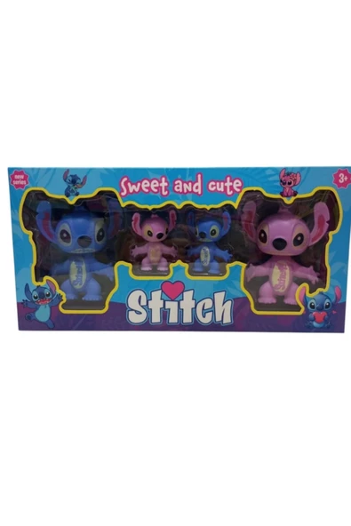 Kutulu 4'lü Stitch ürün görseli 1