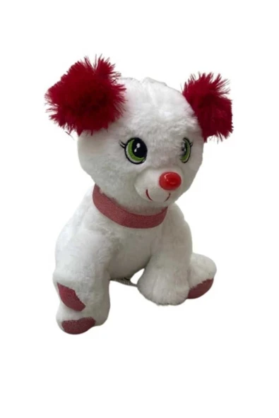 Sevimli Peluş Renkli Köpek 20 cm Uyku Arkadaşı Hediyelik - Resim 2