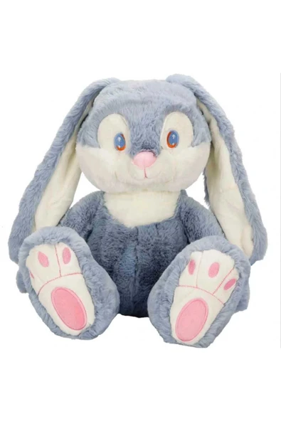 Sevimli Tavşan Peluş Oyuncak Oyun ve Uyku Arkadaşı 35 cm ürün görseli 1