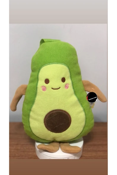 Sevimli Avokado Meyve Peluş Oyuncak 40 Cm Hediyelik Uyku Arkadaşı ürün görseli 1