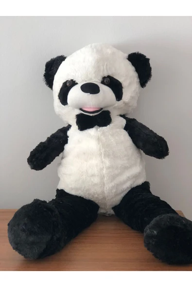 Sevimli Panda Peluş Oyuncak Dev Boy 75 Cm Hediyelik Uyku Arkadaşı ürün görseli 1