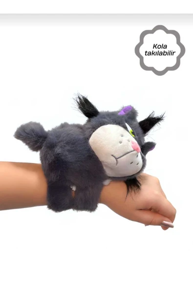 Sevimli Peluş Hayvanlar Kola Bileğe Eşyaya Takılabilen 16cm Hediyelik Sincap,Tavşan,Koala,Maymun,Fil ürün görseli 1