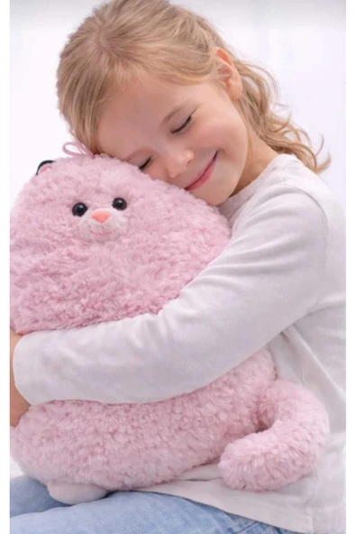 Sevimli Peluş Obez Kedi - Yumuşak Tombul Kedi Sevimli Hediyelik 40 cm ürün görseli 1