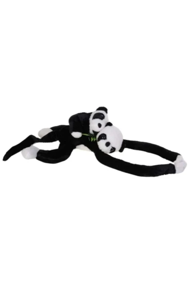Peluş Sarılan Yavrulu Panda Oyun ve Uyku Arkadaşı 80 cm ürün görseli 1