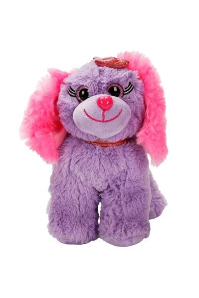 Sevimli Peluş Oturan Köpek 25 cm Uyku Arkadaşı ürün görseli 1