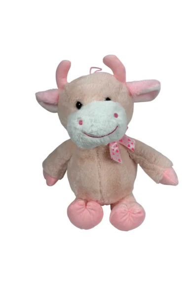 Sevimli Peluş İnek Hediyelik Uyku Arkadaşı 40 cm ürün görseli 1