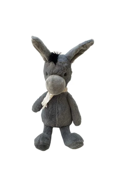Sevimli Peluş Gülen Eşşek Oyun ve Uyku Arkadaşı 50 cm ürün görseli 1