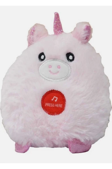 Sevimli Sesli Peluş 10 cm Uyku Ve Oyun Arkadaşı Peluş Oyuncak ürün görseli 1