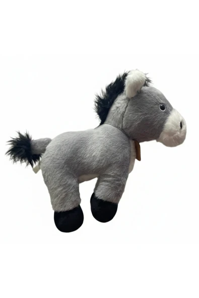 Sevimli Peluş At Sesli 25 cm ürün görseli 1