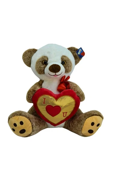Sevimli Kalpli Peluş Panda 30 cm Uyku ve Oyun Arkadaşı ürün görseli 1