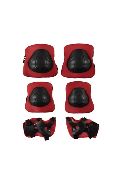 Kask Dizlik Dirseklik Koruyucu Set 7 Parça - Resim 2