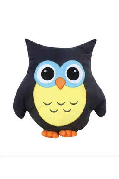 Baykuş Figürlü Yastık 35 Cm - Resim 3