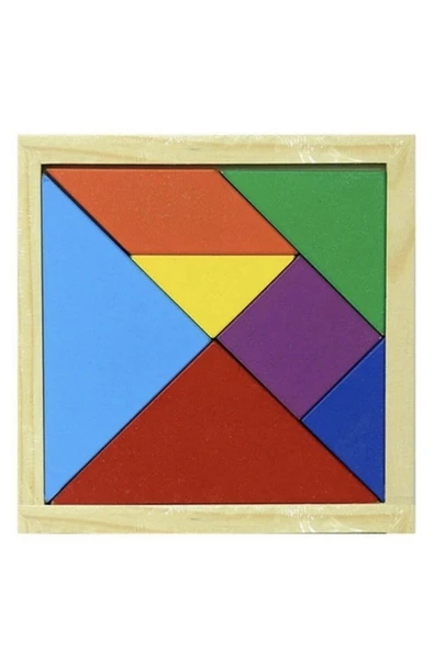Ahşap Tangram 14x14 - Resim 2