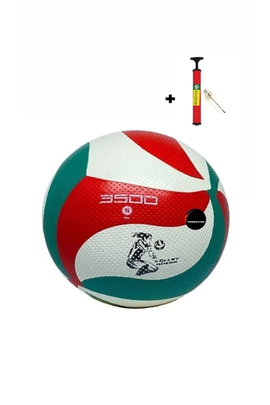 Voleybol Topu A Kalite 5 Numara Şişirme Pompası Hediyeli ürün görseli 1