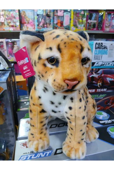 Leopar oturan ürün görseli 1