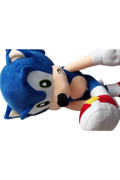 Sonıc Peluş 45cm Büyük Boy Oyuncak Sonic - Resim 3