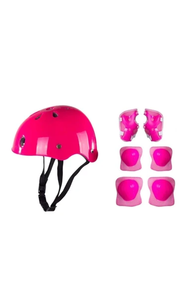 Çocuk Kask Dizlik Dirseklik Kemik Set 7 Parça ürün görseli 1