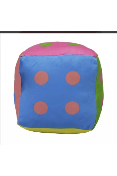 23 cm Eğitici Sevimli Peluş Zar ürün görseli 1