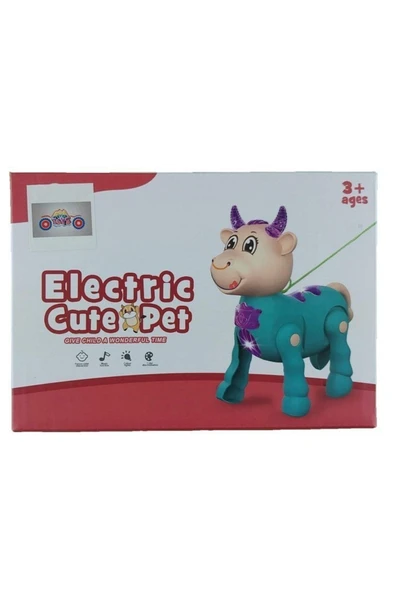 Aya Toys Sesli Ve Işıklı Sevimli Evcil Hayvanlar Inek ürün görseli 1