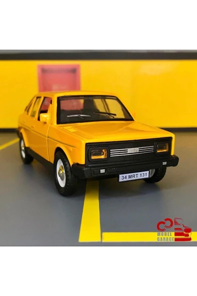 Murat 131 1/36 Ölçek *c&c Model Garage* Çek Bırak Diecast Metal Model Oyuncak Araba ürün görseli 1