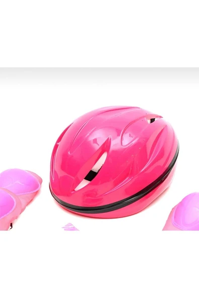 Çocuk Kask Dizlik Dirseklik Eldiven Koruyucu Set 7 Parça - Resim 2