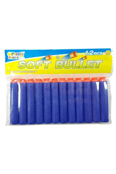 Nerf Tabanca Mermisi Soft 12li - Resim 2