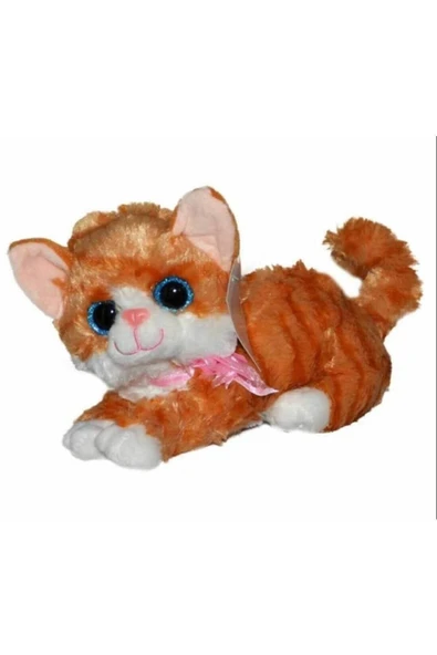 Miyavlayan Sesli Peluş Kedi 35cm ürün görseli 1