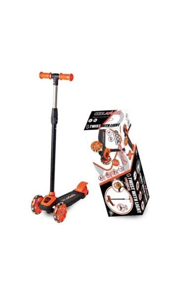 Cool Wheels Led Işıklı 3 Tekerlekli Yükseklik Ayarlı Scooter ürün görseli 1