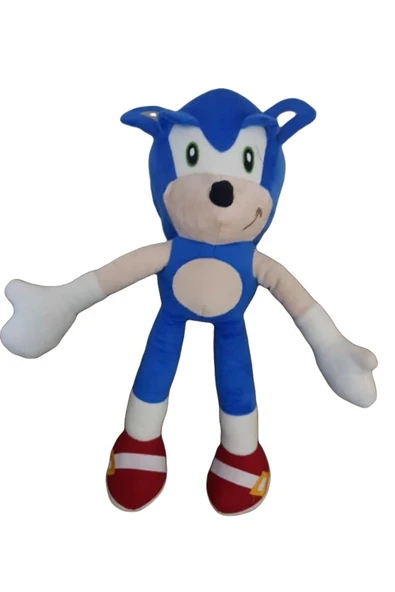Sonic Peluş Oyuncak Organic Kumaş 45 Cm ürün görseli 1