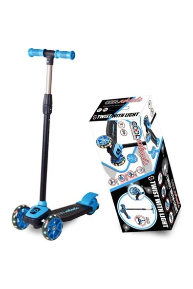 Cool Wheels Scooter Işıklı Mavi ürün görseli 1