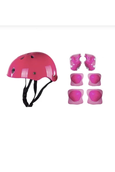 Çocuk Kask Dizlik Dirseklik Kemik Set 7 Parça ürün görseli 1