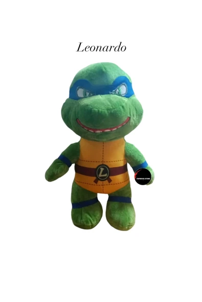 Ninja Kaplumbağa Peluş Oyuncak Uyku Arkadaşı Hediyelik Peluş 35 cm ürün görseli 1
