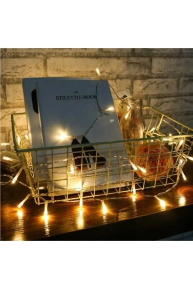 100 Ledli Fişli Led, Dekor Lambası 10m Günışığı Yılbaşı Ağacı Işığı Prt100ledışık ürün görseli 1